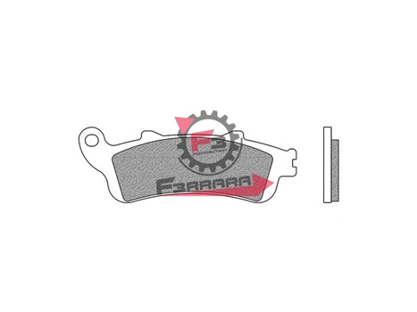 PASTIGLIE FRENO MOTO FD0255 (SR)