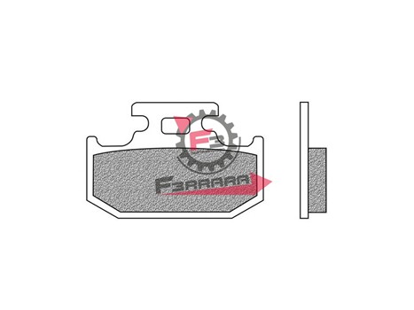 PASTIGLIE FRENO MOTO FD0144 (SR)
