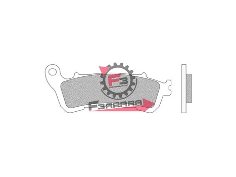 PASTIGLIE FRENO SCOOTER FD0400 (SR)