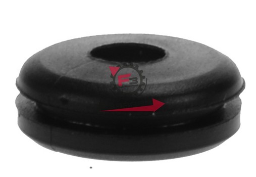 GOMMINO ASTA RUBINETTO VESPA PX NERO