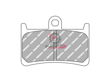 PASTIGLIE FRENO MOTO FD0190 (SR)