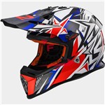CASCO LS2 MX437 FAST MINI STRONG-M-