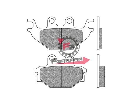 PASTIGLIE FRENO ATV FD0383 (SR)