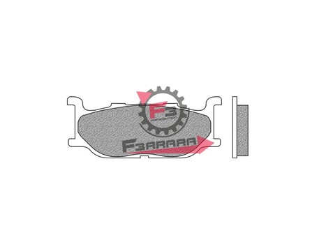 PASTIGLIE FRENO MOTO FD0183 (SR)