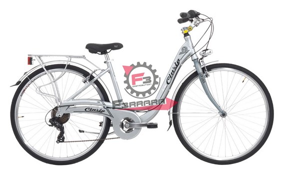 BICI SFERA 26 DONNA 7V ARGENTO OPACO