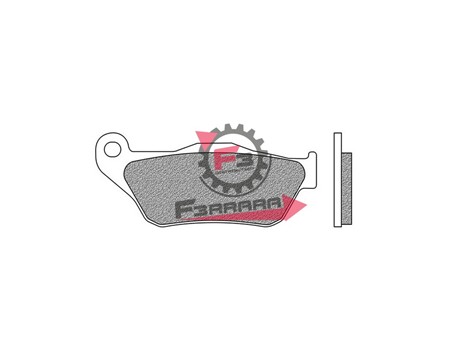 PASTIGLIE FRENO SCOOTER FD0396 (SR)