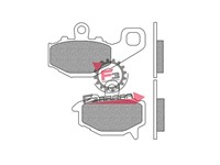 PASTIGLIE FRENO MOTO FD0207 (SR)