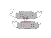 PASTIGLIE FRENO SCOOTER FD0444 (SR)
