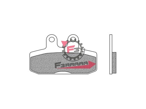 PASTIGLIE FRENO SCOOTER FD0238 (SR)