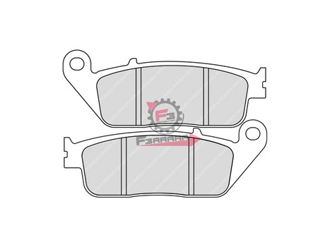 PASTIGLIE FRENO SCOOTER FD0406 (SR)