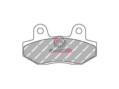 PASTIGLIE FRENO MOTO FD0075 (SR)