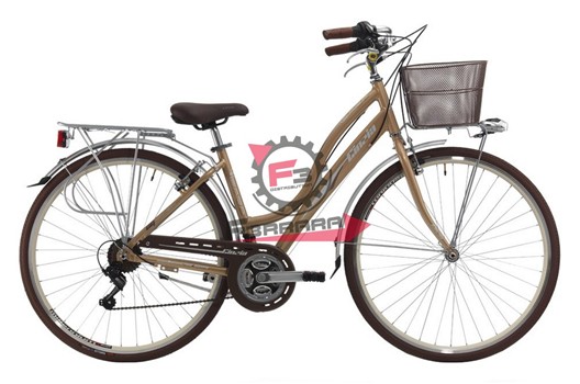 bicicletta donna con portapacchi 50 kg