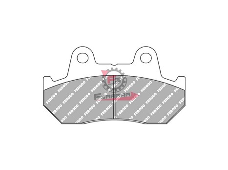 PASTIGLIE FRENO MOTO FD0244 (SR)