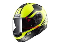 CASCO LS2 FF325 STROBE ZONE NERO -M-