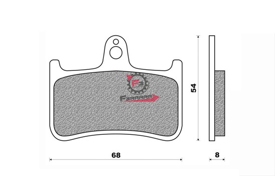 PASTIGLIE FRENO HONDA FD0131 (SR)