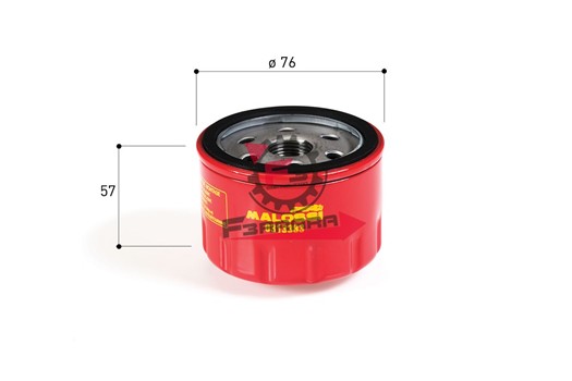 FILTRO OLIO PIAGGIO 500 HF184 MALOSS