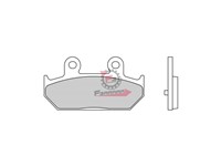 PASTIGLIE FRENO SCOOTER FD0356 (SR)