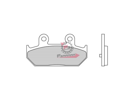 PASTIGLIE FRENO SCOOTER FD0356 (SR)