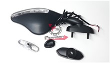 SPECCHIO MOTO DX NERO CON/LED CARENA