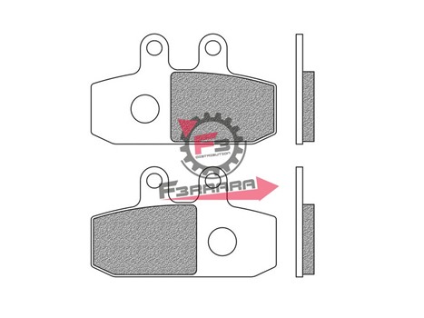 PASTIGLIE FRENO SCOOTER FD0335 (SR)