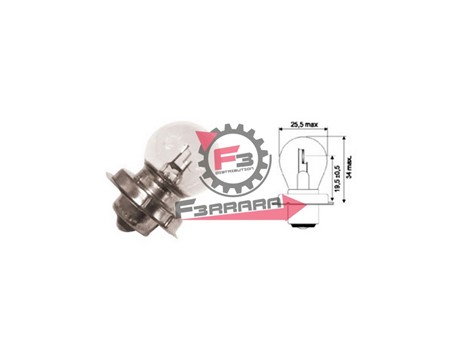 LAMPADA 6V 15W CODICE P26S