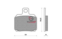 PASTIGLIE FRENO SCOOTER FD0357 (SR)