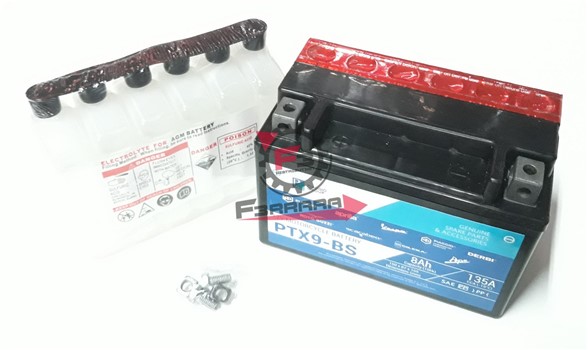 BATTERIA YTX9-BS 12V 8AH PIAGGIO