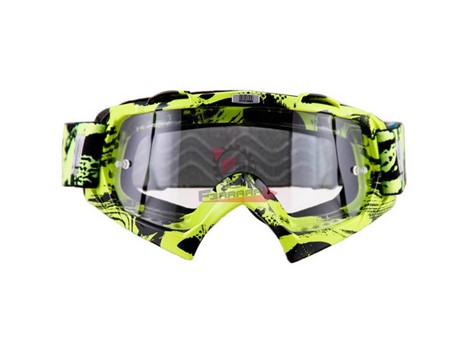 OCCHIALI CROSS EXTREME GIALLO FLUO