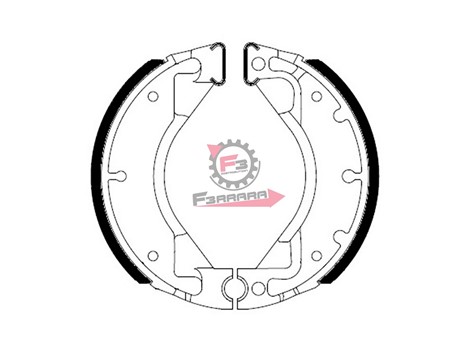 GANASCE FRENO BOOSTER POST. (SR)
