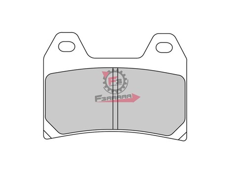 PASTIGLIE FRENO MOTO FD0221 (SR)