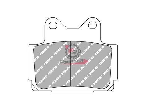 PASTIGLIE FRENO MOTO FD0082 (SR)