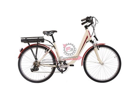 BICI ELETTRICA VENTO 26 REAR PANNA