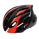 CASCO ADULTO NERO ROSSO M 53-56