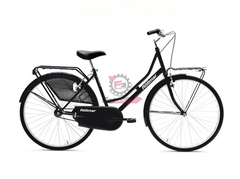 BICI OLANDA 24 DONNA 1V NERO