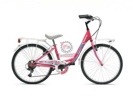 BICI CELINE 24 DONNA 6V ROSA/AZZURRO