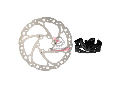 KIT FRENO DISCO ANTERIORE 160 NERO