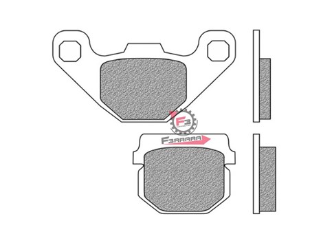 PASTIGLIE FRENO MOTO FD0226 EBC (SR)
