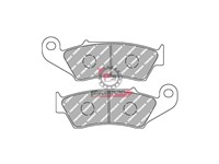 PASTIGLIE FRENO SCOOTER FD0193 (SR)