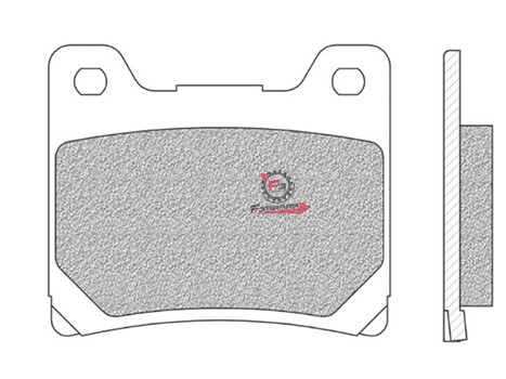 PASTIGLIE FRENO MOTO FD0068 (SR)