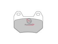 PASTIGLIE FRENO MOTO FD0277 (SR)
