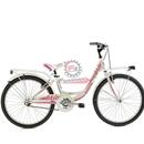 BICI DONNA 26 BRIO LOVE BIANCO/ROSA