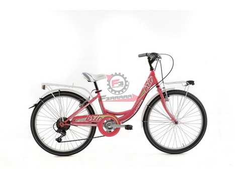 BICI DONNA 26 BRIO LOVE ROSA/BIANCO