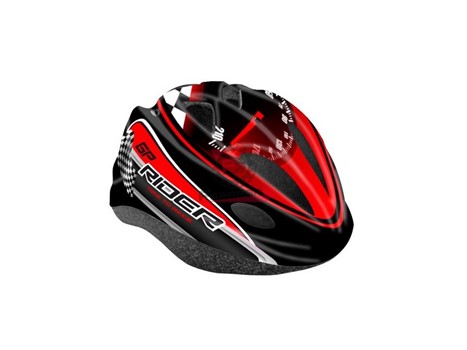 CASCO RAGAZZO GP RIDER ROSSO M 52-56