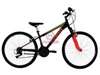 BICI MTB 26 JAUNTY UOMO 18V NE/ARANC