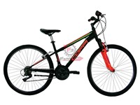 BICI MTB 26 JAUNTY UOMO 18V NE/ARANC
