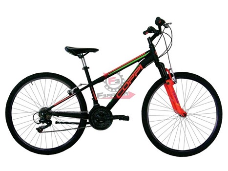 BICI MTB 26 JAUNTY UOMO 18V NE/ARANC
