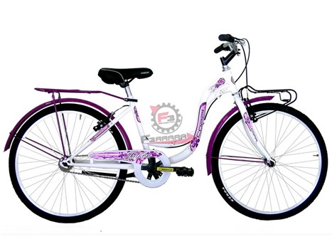 BICI DONNA 24 TAYLOR DONNA 1V BIANCA
