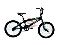 BICI FREESTYLE 20 NERO/VERDE COPPI
