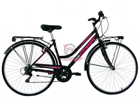BICI CTB 28 BEVERLY DONNA 6V NE/FUXI