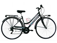 BICI CTB 28 BEVERLY DONNA 6V NE/VERD